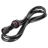 Black 6 Foot 120 Volt 4 Wire Male to Female Controller Extension