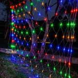 192 LED 6.6 Foot x 9.8 Foot Multi-Color LED Net Light Set  - Mesh Lights