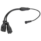 120 Volt Standard Duplex Plug Pigtail Controller Connector - Y Splitter 