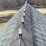 Rooftop Ridge Line Mounting Clips For Bulbs - C6, C7, C9 & More - Pro Series - 25 Pack