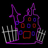LED Neon Strip Light Haunted House Halloween Decoration - Lighted Sign - Multi-Color - 35.5 Inch