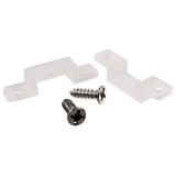 12 volt led strip light mounting clips with screws