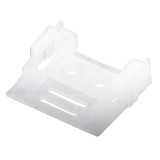 Christmas Light Mounting Clips - Clear Parapet Clip Use With Pro Clip Plus - C7 & C9 String Lights - Wall & Fence Mount - 25 Pack