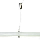 Horizontal Suspension Wire Hanging Kit - 24 Volt LED RGB 360 Neon Rope Light
