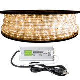 24 volt warm white LED rope light bundle 33 foot