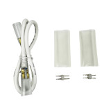 Female to Female extension for RGB Color Changing Chasing LED Rope Light with Sparkle Effects - 120 Volt 3/8 inch - 2 Foot