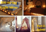 Indoor String Light Ideas: Part 2 of 3