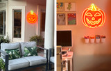 Quick and Easy Halloween Decorating with LED Neon Signs