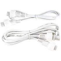 2-Wire 1/2 Inch Rope Light Female to Female Extension (5-Pack)
