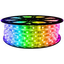 RGB Color Changing LED Strip Light - 120 Volt - High Output (SMD 5050) - 65 Feet
