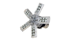 30 High Power LED 12 Volt 1156 Bayonet Bulb (120deg) Expanding Spider Tail Light Replacement Bulb