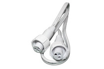 2-Wire 3/8 Inch Rope Light Female to Female Extension (5-Pack)