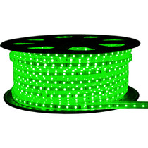 Green LED Strip Light - 120 Volt - High Output (SMD 3528) - 148 Feet