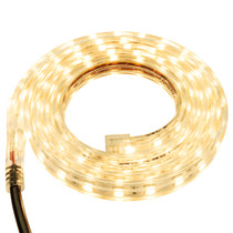 Warm White LED Strip Light - 120 Volt - High Output (SMD 5050) - Custom Cut
