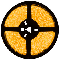 16.4ft yellow led strip light spool - 12 volt - smd-3528 - ip22