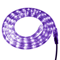 Purple LED Rope Light - 120 Volt - Custom Cut