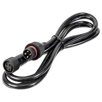Black 6 Foot 120 Volt 4 Wire Male to Female Controller Extension