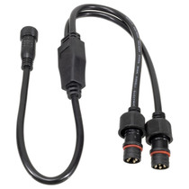 Outdoor Multi-Function Controller RGB LED Color Changing Strip Light Y Extension