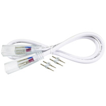 120 Volt LED Strip Light Female to Female Extension (3 Pack) (SMD-3528) - 3.5 Feet