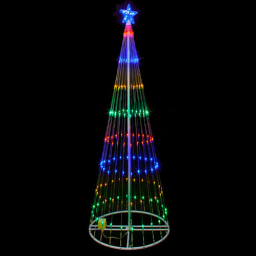 6-Foot LED Christmas Tree | 3D LED Christmas Tree Motif