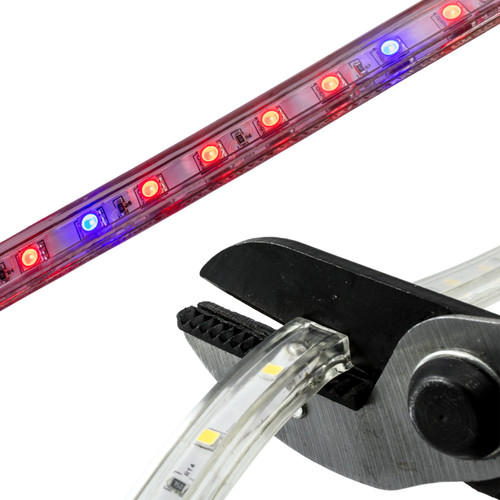 LED Strip Plant Grow Light - 120 Volt - High Output (SMD-5050) - Custom Cut LED Strip Plant Grow Light - 120 Volt - High Output (SMD-5050) - Custom Cut