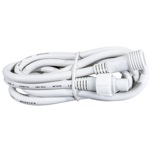 3-Wire 1/2" Rope Light 6' Male to Female Extension (5-Pack)