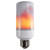 led animated flicker flame effect light bulb - realistic burning fire