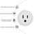 WiFi Smart Socket Outlet / Remote Control Wireless Plug - Alexa - Google Home - Smart Phone