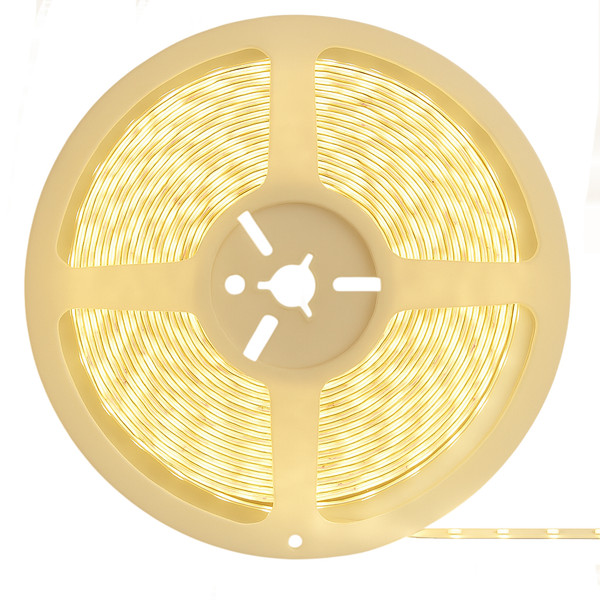 Warm White LED Strip Light - 24 Volt - High Output (SMD 3528) - Indoor/Outdoor Use (IP20 or IP65) - 32.8 Feet (10M) 3000K