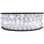 twinkling cool white LED rope light 148 feet