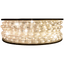 twinkling warm white LED rope light 148 feet