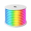 RGB LED Neon Rope Light Spool, Flexible Silicone LED Strip, Waterproof Color-Changing Accent Lighting for Commercial and Residential Applications