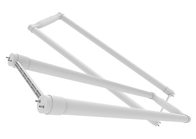 2 Foot U-Bend LED T8 Tube Light - Plug & Play