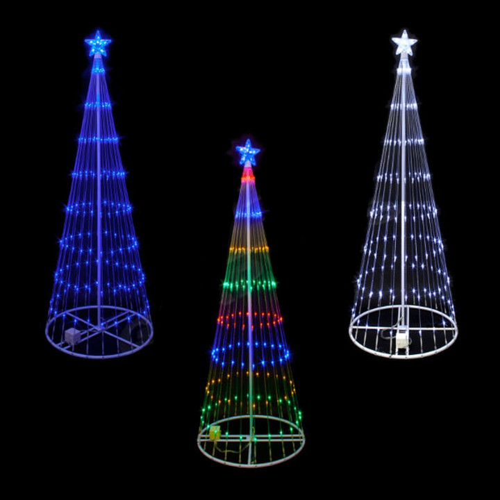 6 Foot LED Showmotion 3D Christmas Tree