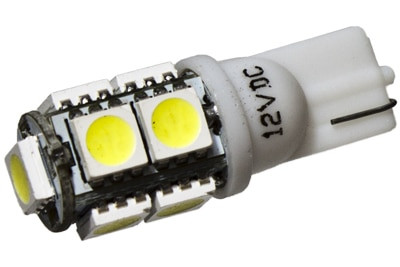 9 LED 12 Volt Wedge Bulb (360deg)