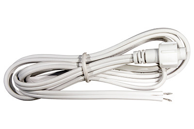 6ft 12 volt 3/8 inch rope light power cord