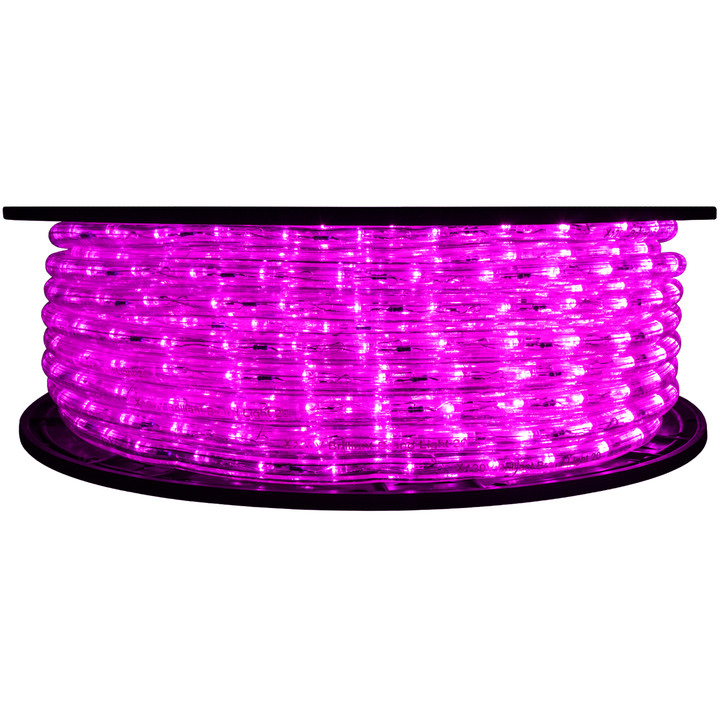 Pink/Fuchsia LED Rope Light - 120 Volt - 148 Feet