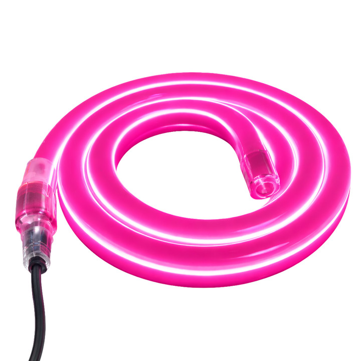 Pink SMD LED Neon Strip Light - 120 Volt - Custom Cut