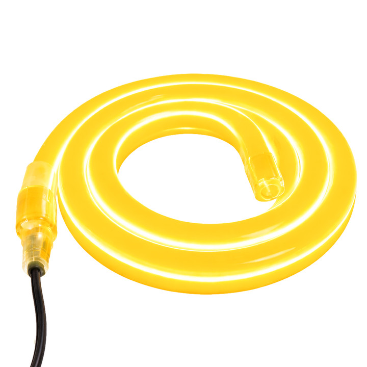 Yellow SMD LED Neon Strip Light - 120 Volt - Custom Cut