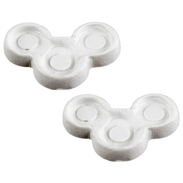 Integrated LED T8 Fixture End Cap (2 Pack)