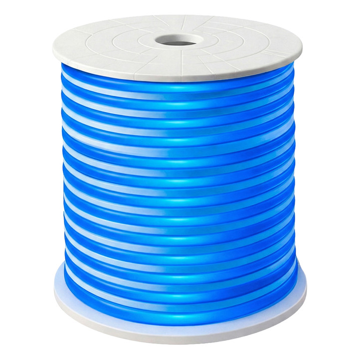 Blue SMD LED neon rope light spool - 120 Volt - 148 Feet