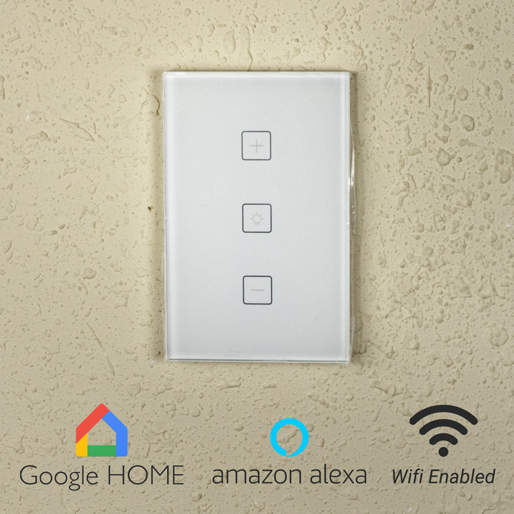 Smart Wireless (WiFi) Touch Dimmer Switch - 120 Volt