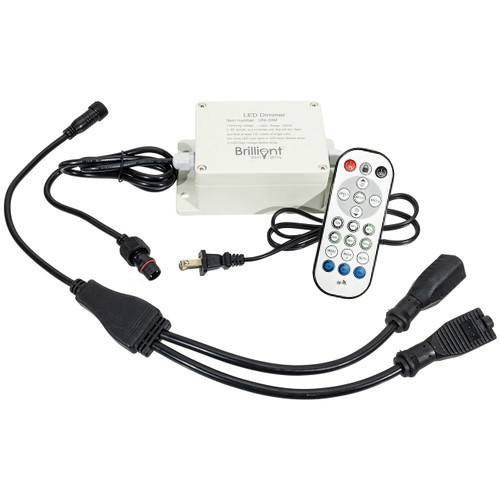 Outdoor Multi-Function Standard Duplex Plug Controller - Dimmer/Fader/Flasher - 120 Volt