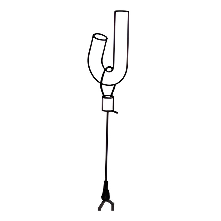 Safety Cable and Mounting V Hook for LED Linear High Bay Lights - Series B