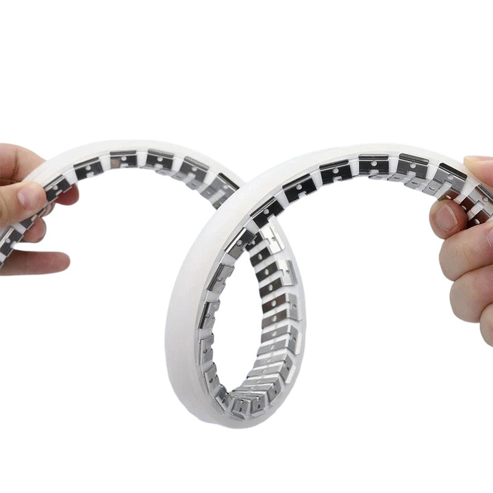 Flexible Metal Mounting Track - 120 Volt LED Neon Strip Light - 148 Feet