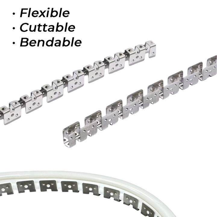 12V LED RGB Neon Flexible Track - 16.4ft | Birddog Lighting
