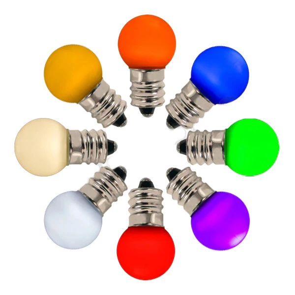 G20 LED Bulbs with smooth frosted globe