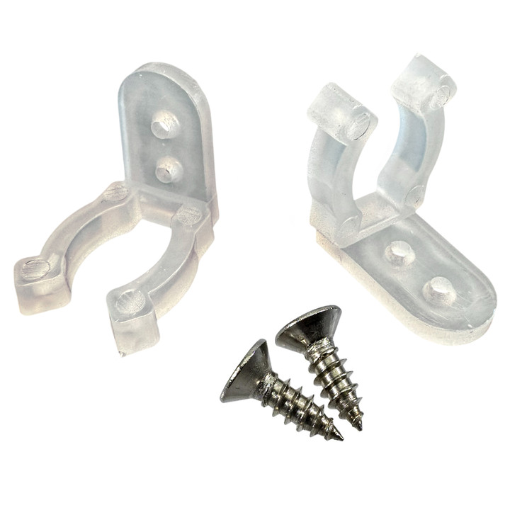 Clips for RGB Color Changing Chasing LED Rope Light with Sparkle Effects - 120 Volt 3/8 inch - 50 Pack