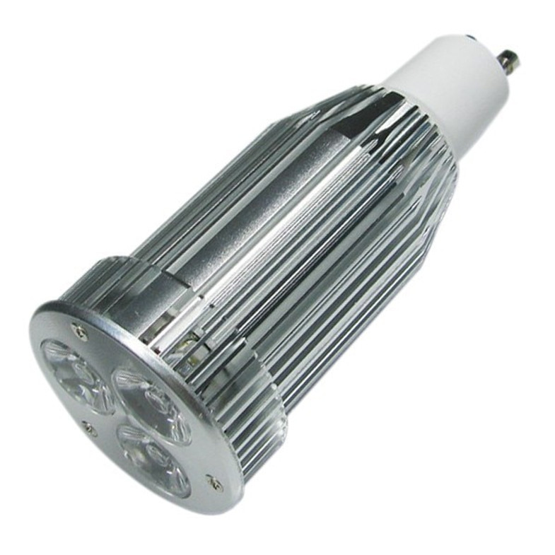 120V 3x 3 Watt MR16 LED Light Bulb (GU10)