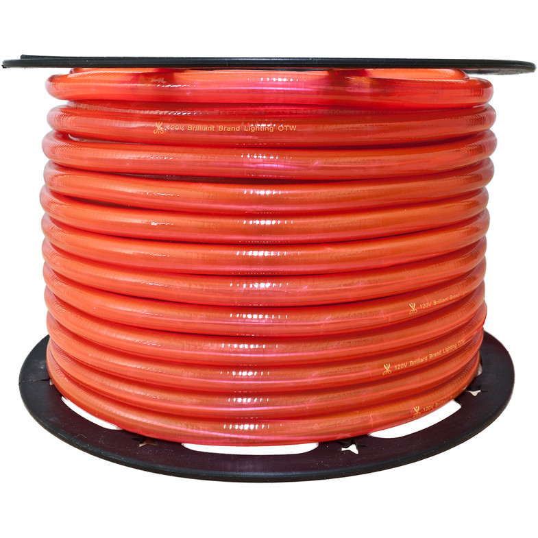 Pink Rope Light 3/8" 2-Wire 120-Volt 150' Spool